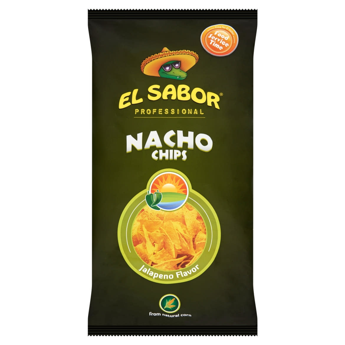 El Sabor jalapeno ízesítésű nacho chips