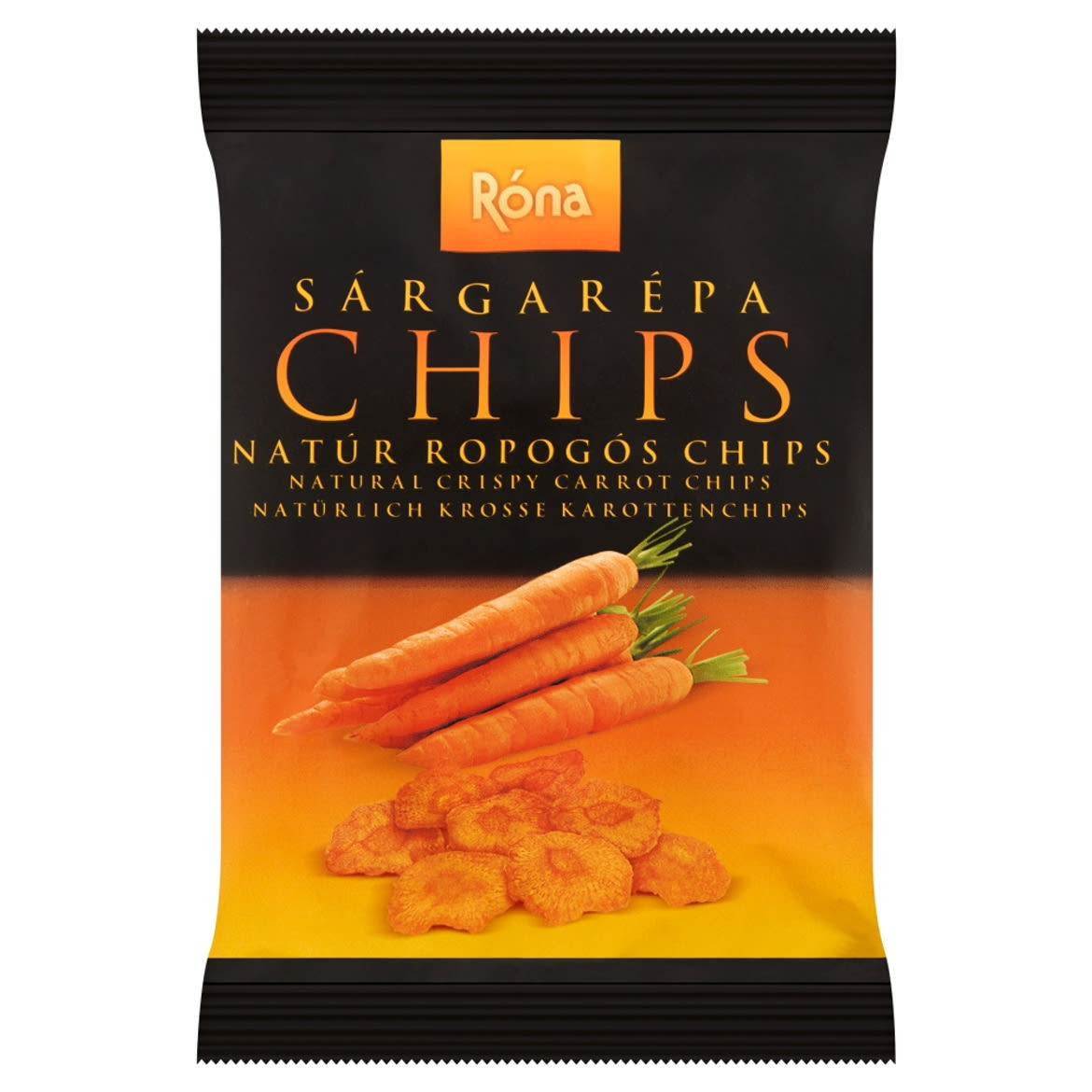 Róna natúr ropogós sárgarépa chips