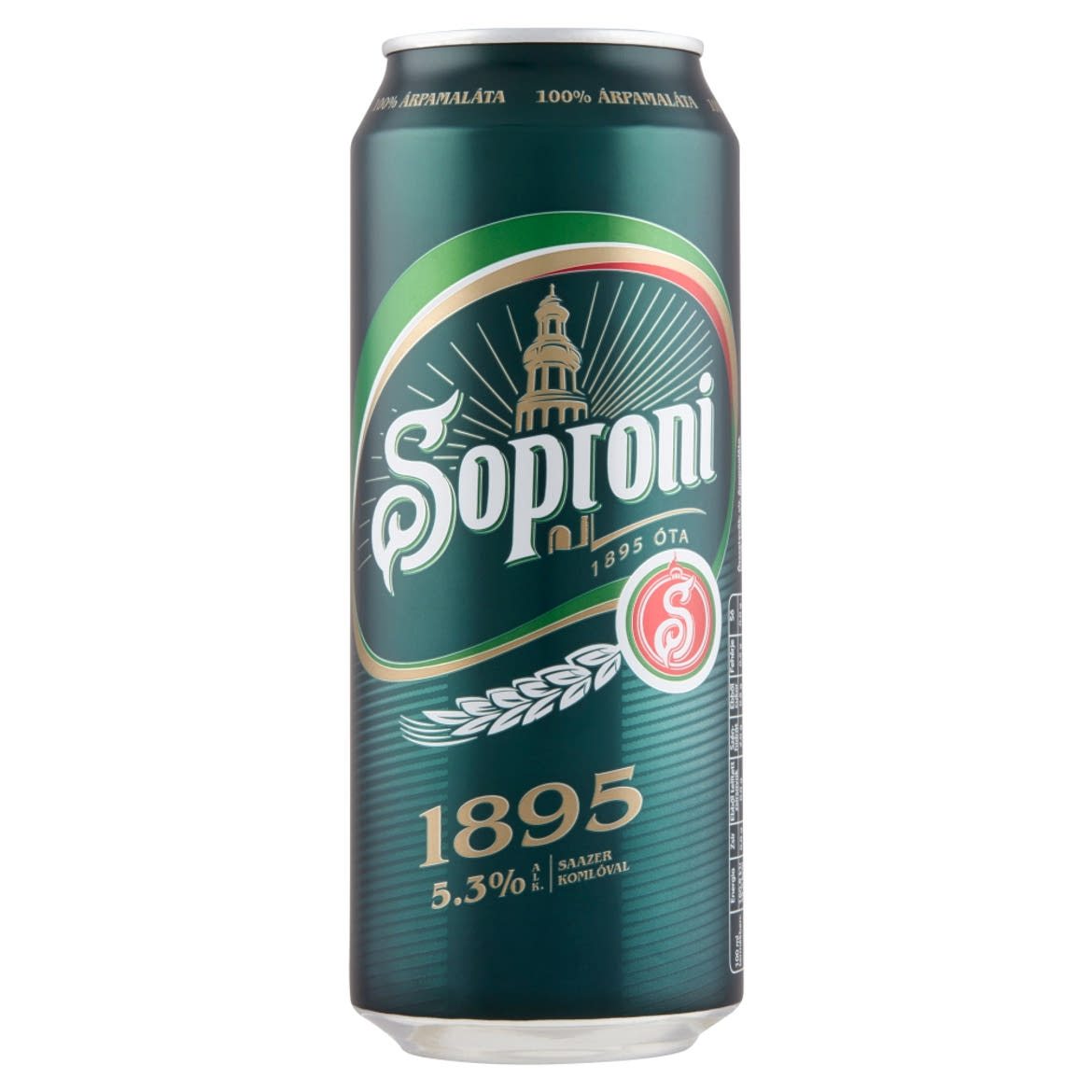 Soproni 1895 minőségi világos sör 5,3%