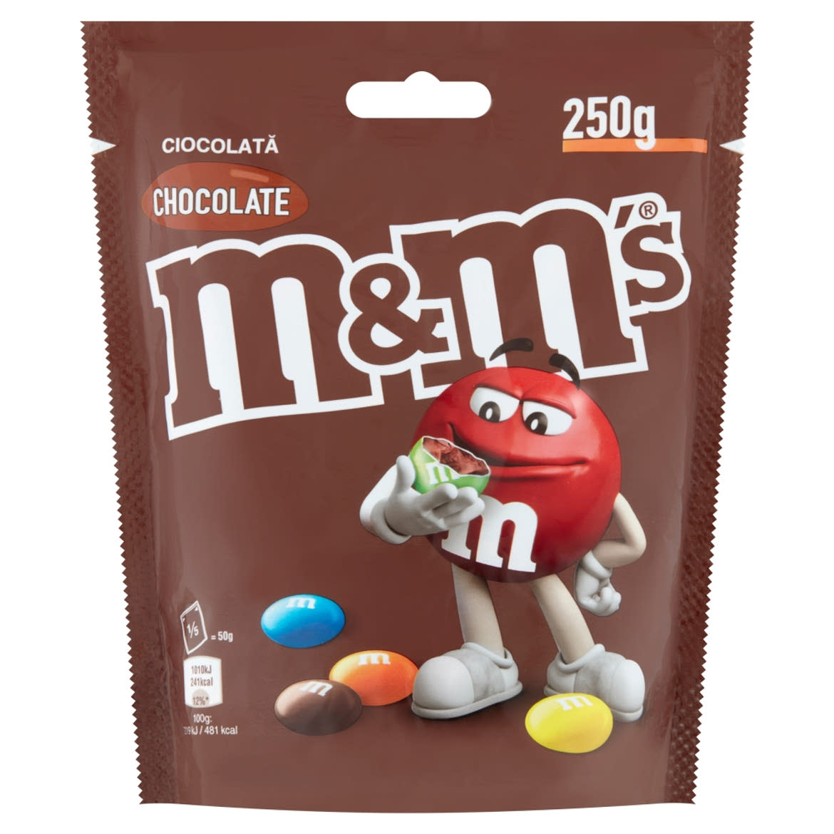 M&M's tejcsokoládés drazsé cukorbevonattal
