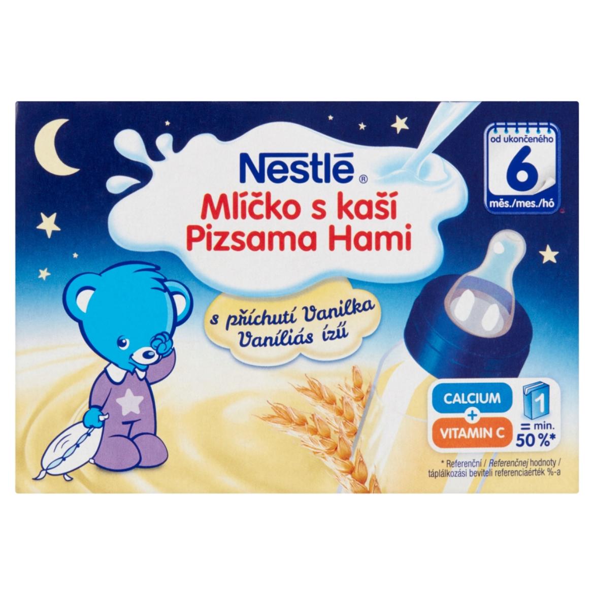 Nestlé Pizsama Hami vaníliás ízű folyékony gabonás bébiétel 6 hónapos kortól 2 x 200 ml (400 ml)