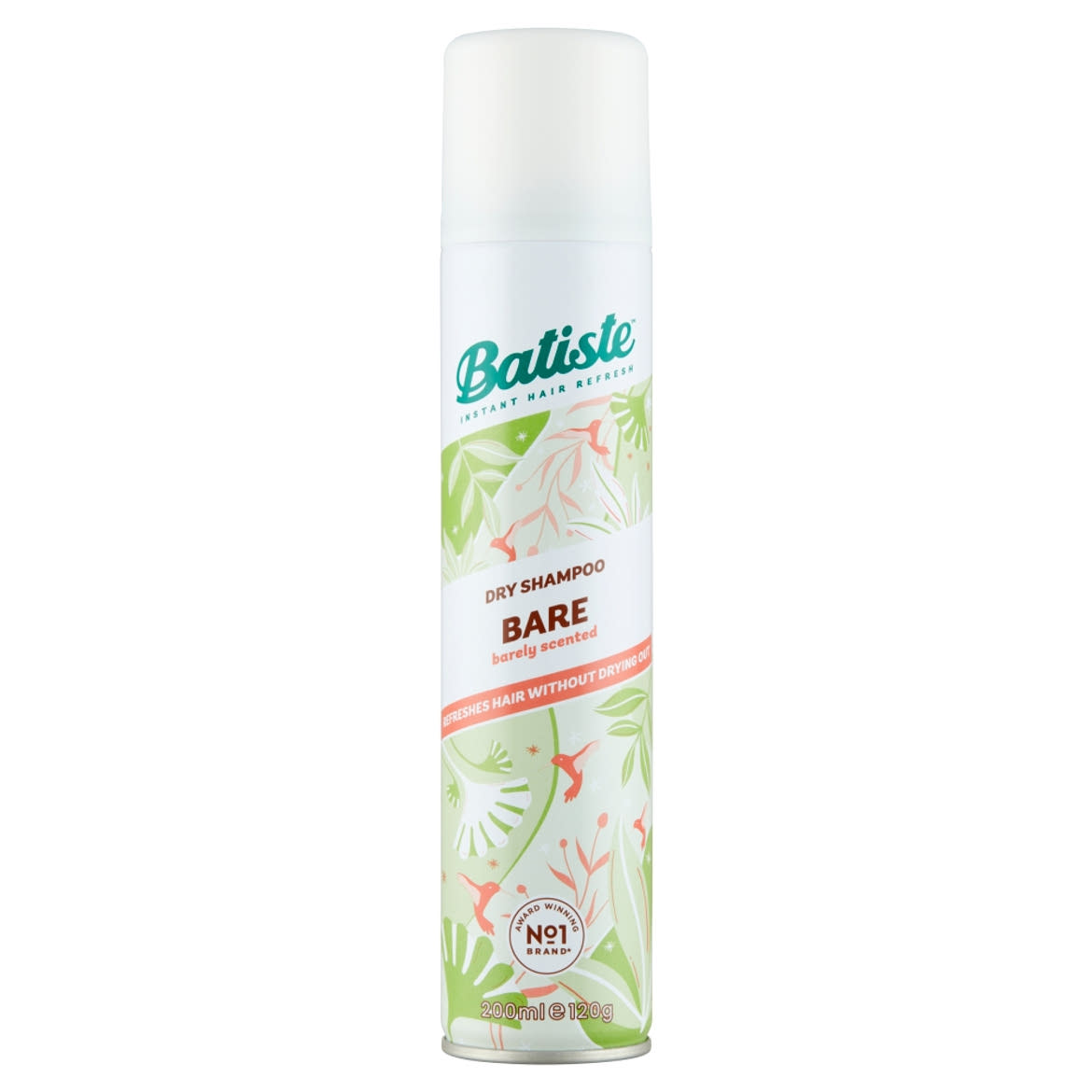 Batiste Bare szárazsampon friss, visszafogott illattal