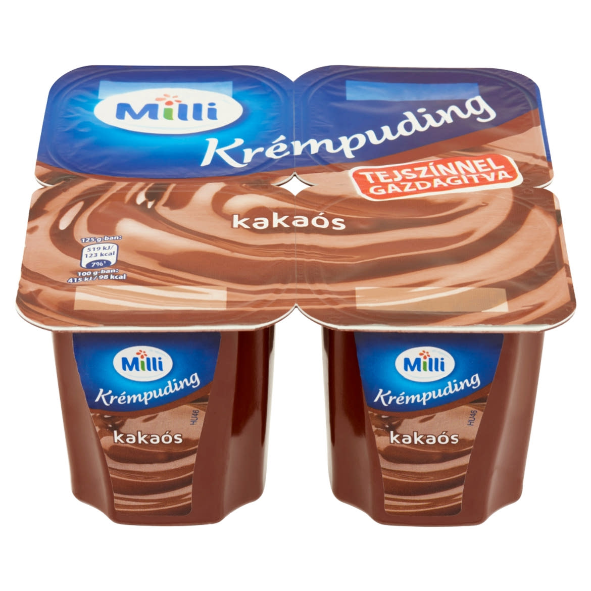 Milli kakaós krémpuding