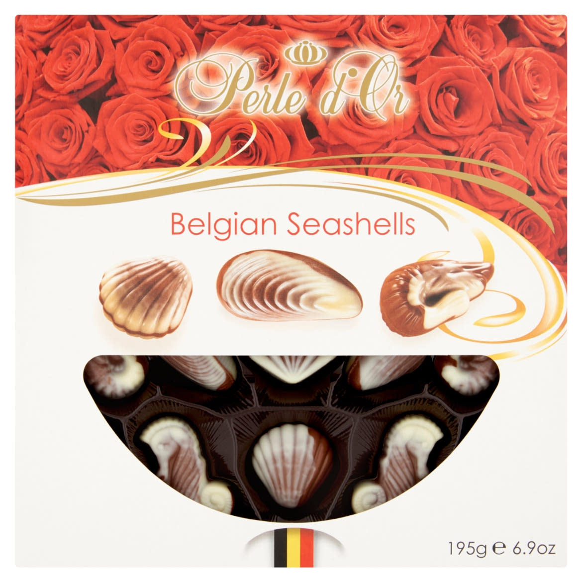 Perle d'Or Belgian Seashells belga csokoládé praliné