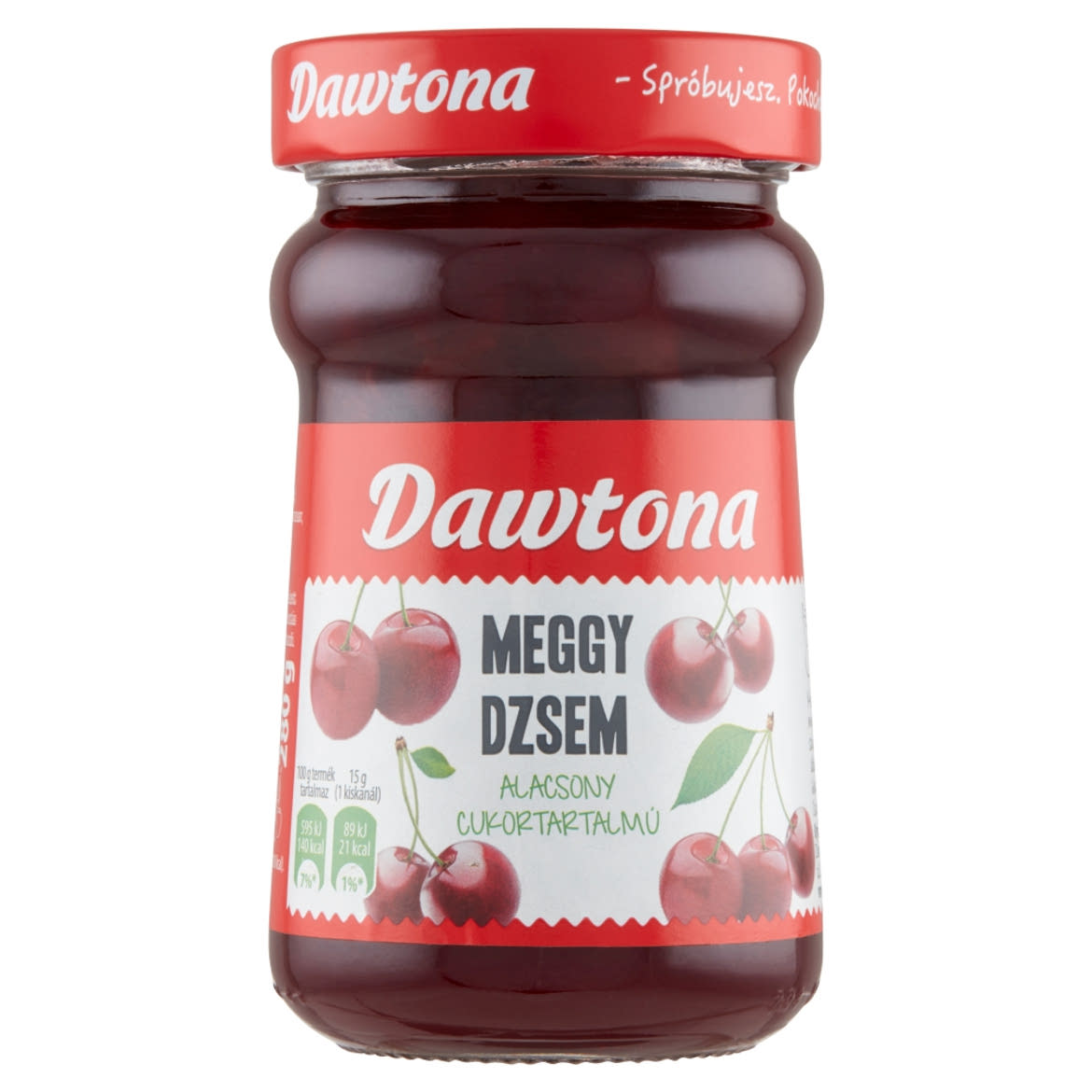 Dawtona alacsony cukortartalmú meggy dzsem