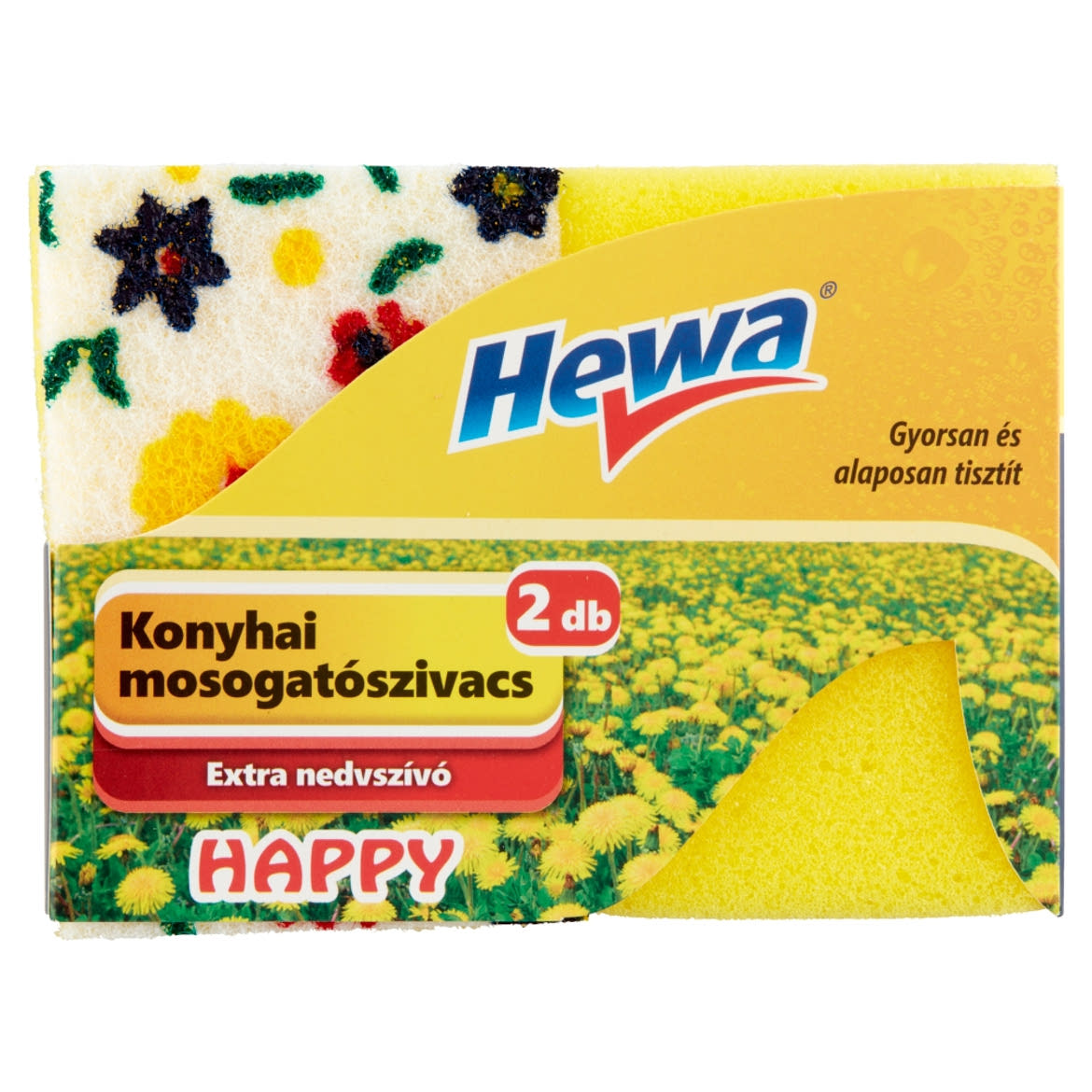 Неwa Happy konyhai mosogató szivacs 2 db