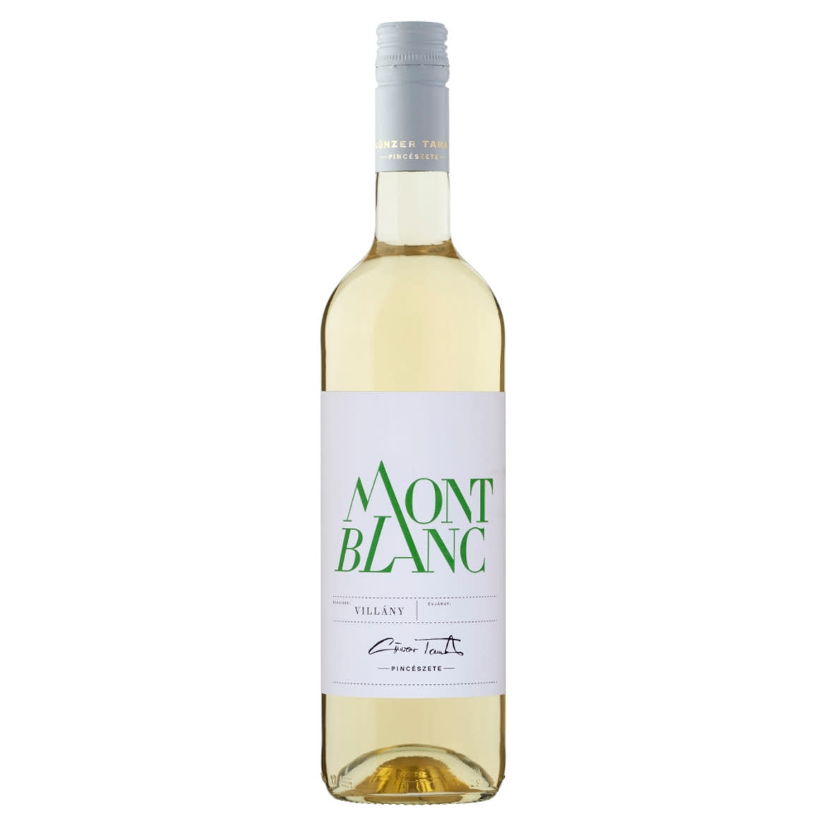 Günzer Tamás Villányi Mont Blanc Cuvée classicus fehérbor