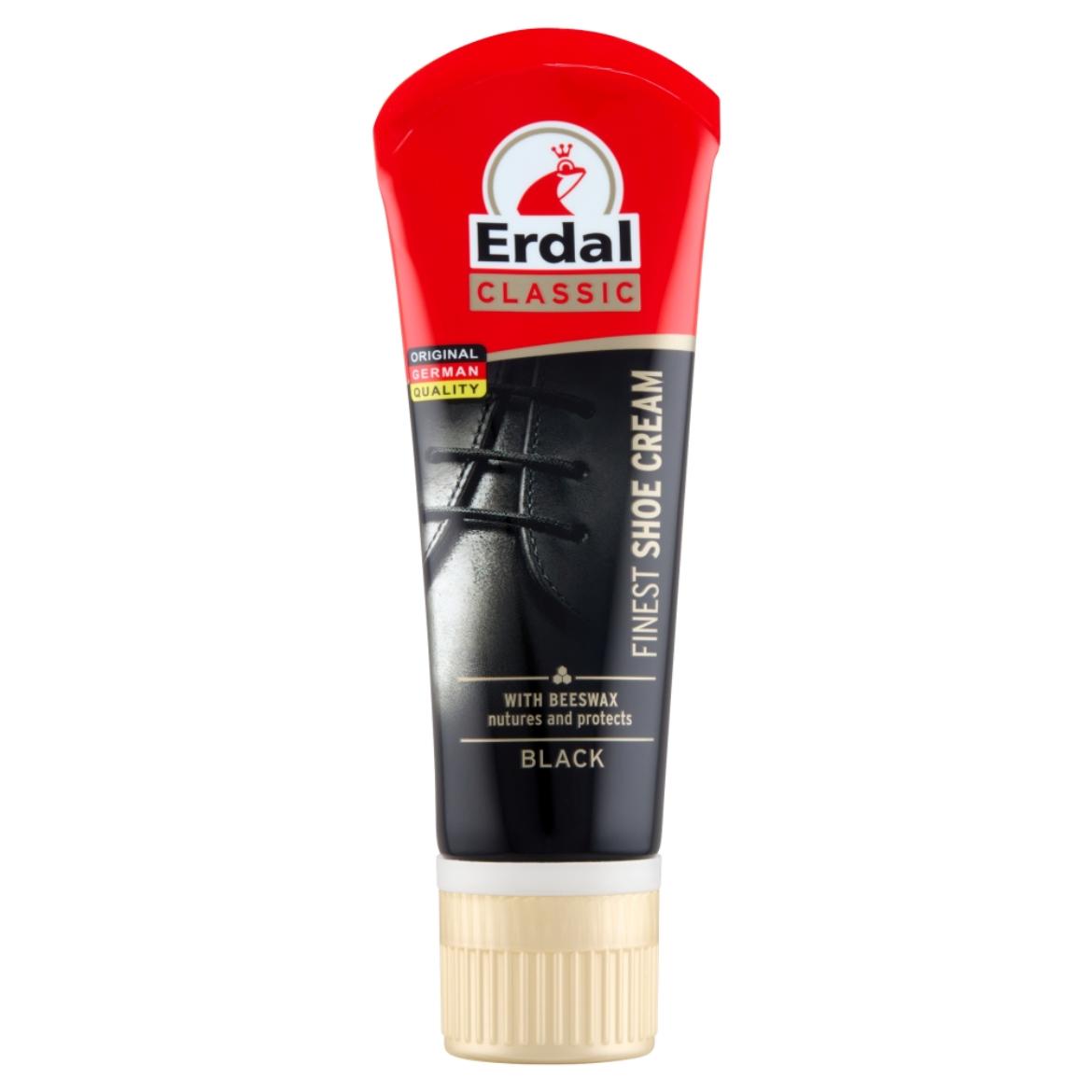 Erdal Classic fekete finombőr ápoló cipőkrém méhviasszal