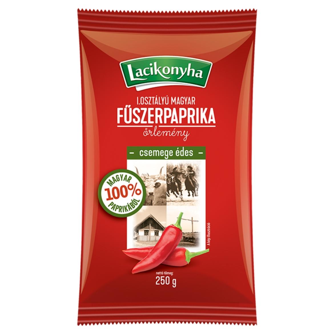Lacikonyha I. osztályú magyar csemege édes fűszerpaprika őrlemény