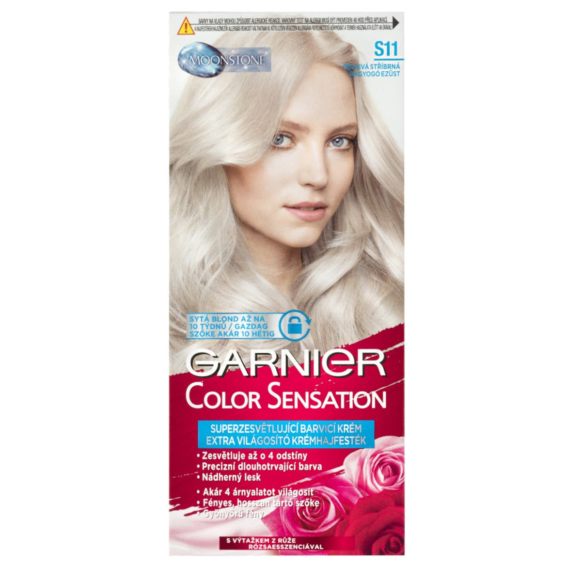 Garnier Color Sensation Tartós hajfesték S11 Ragyogó vörös