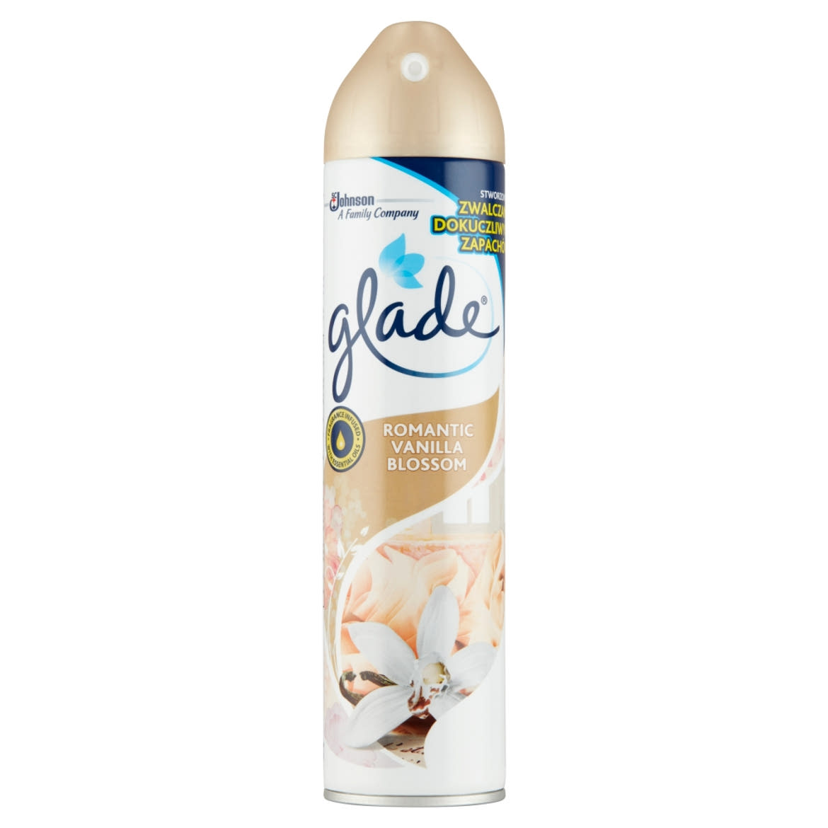 Glade Romantic Vanilla Blossom légfrissítő aeroszol
