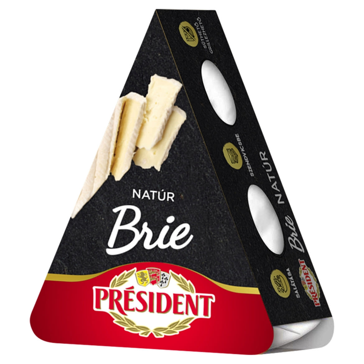 Président Brie natúr, zsírdús sajt