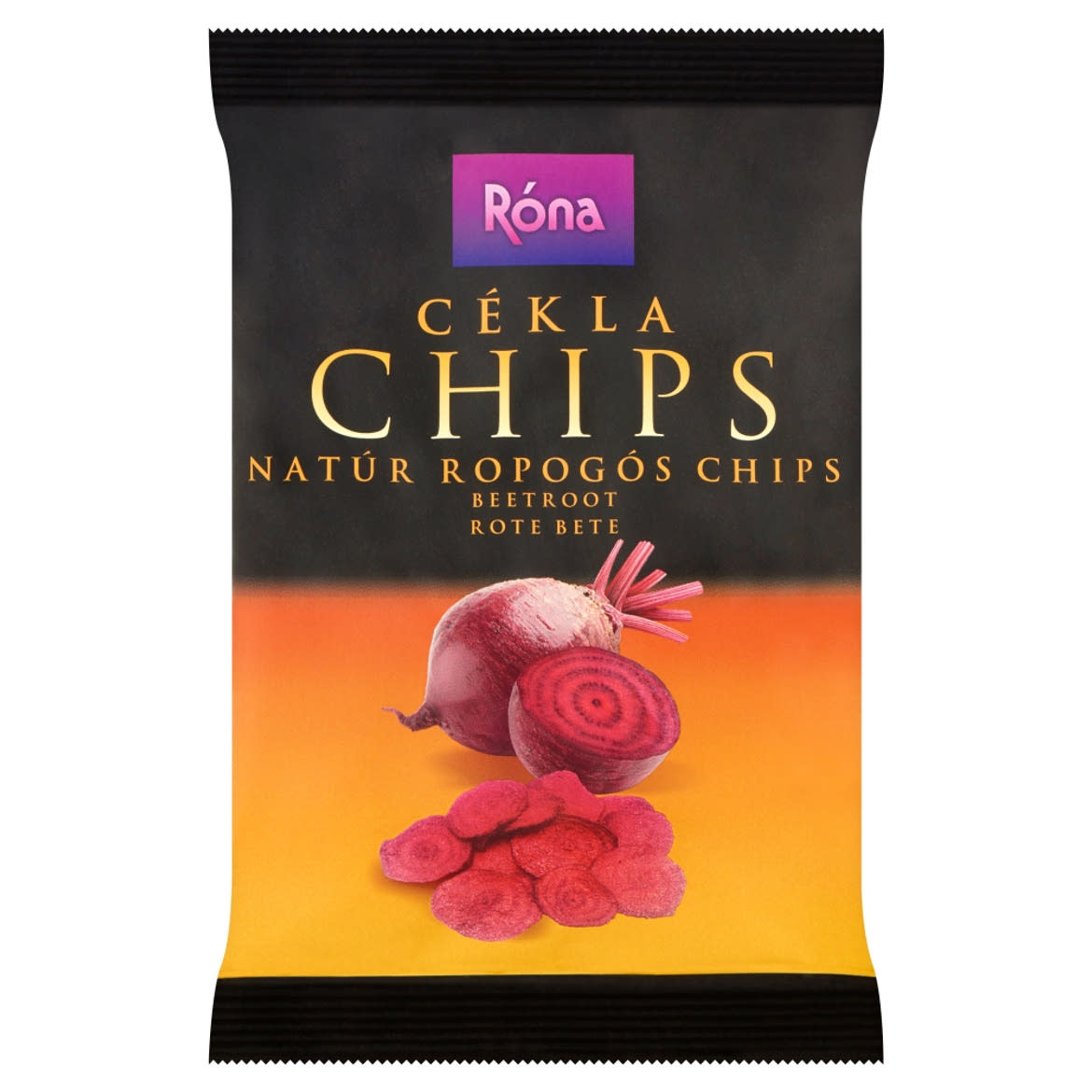 Róna natúr ropogós cékla chips