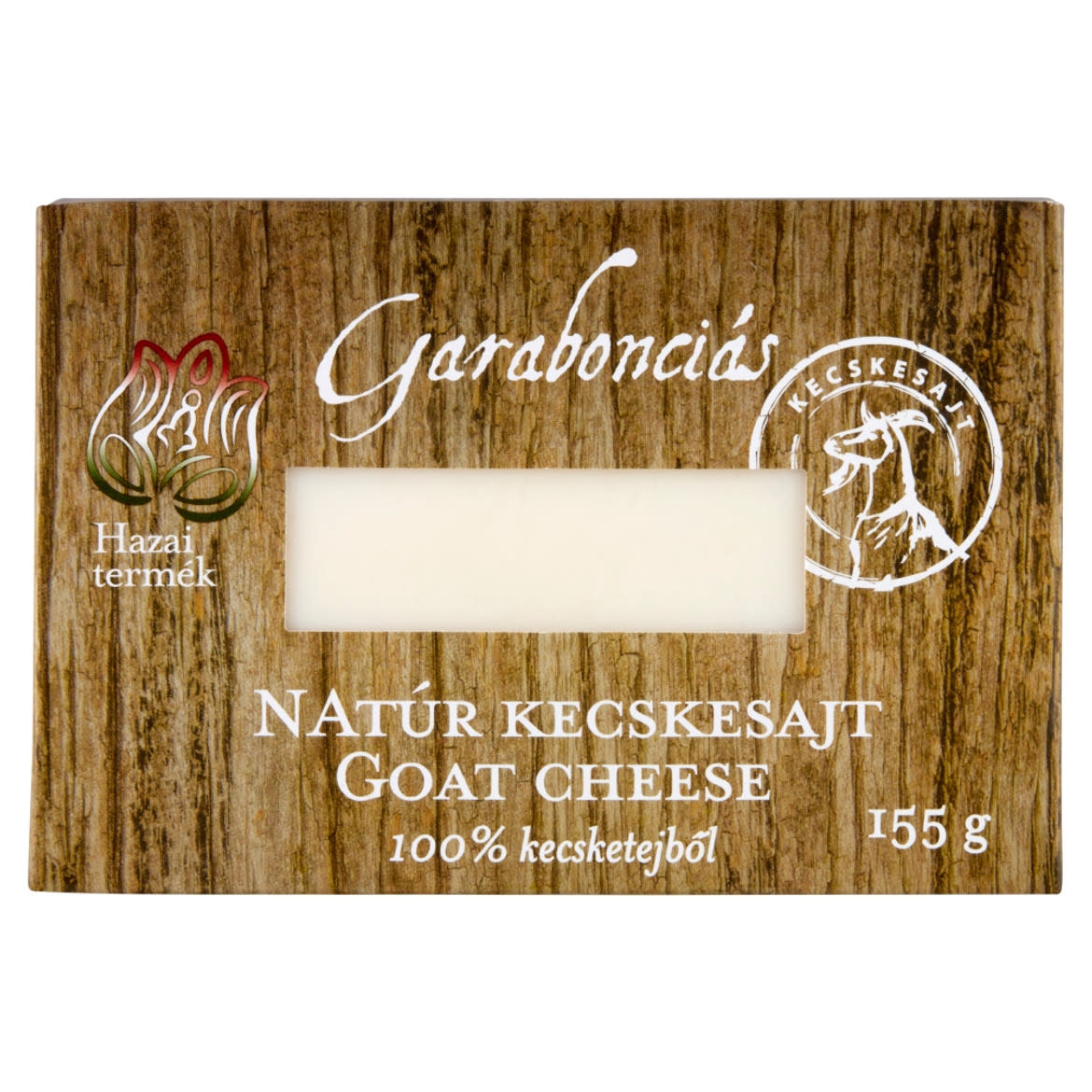 Garabonciás natúr kecskesajt 155 g