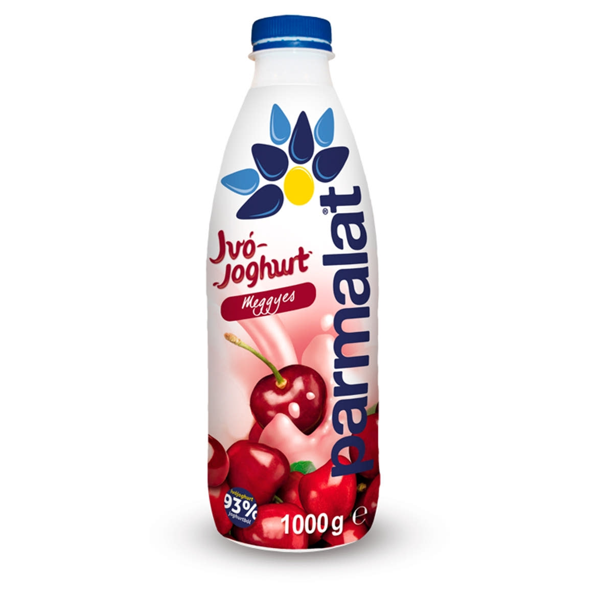 Parmalat zsírszegény meggyes ivójoghurt 1000 g