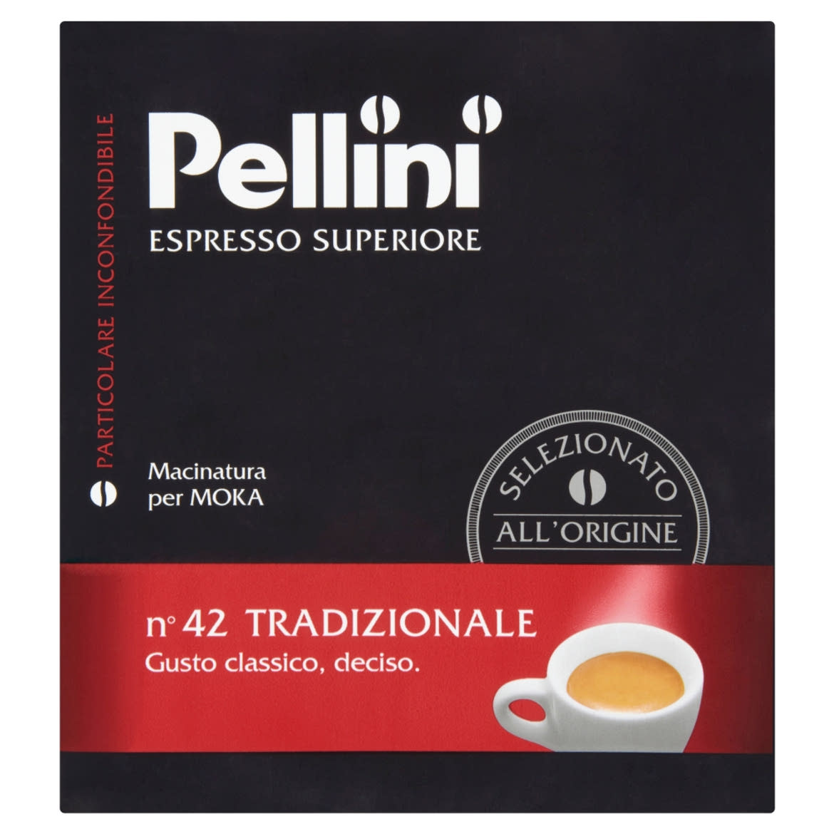Pellini n°42 Tradizionale őrölt kávé 2 x