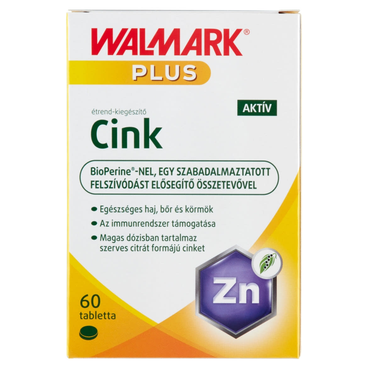 Walmark Cink AktÃ­v Ã©trend-kiegÃ©szÃ­tÅ‘ tabletta