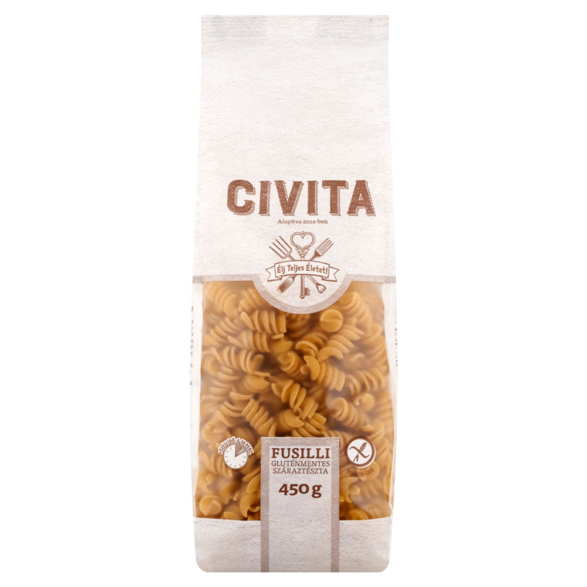 Civita Fusilli gluténmentes száraztészta