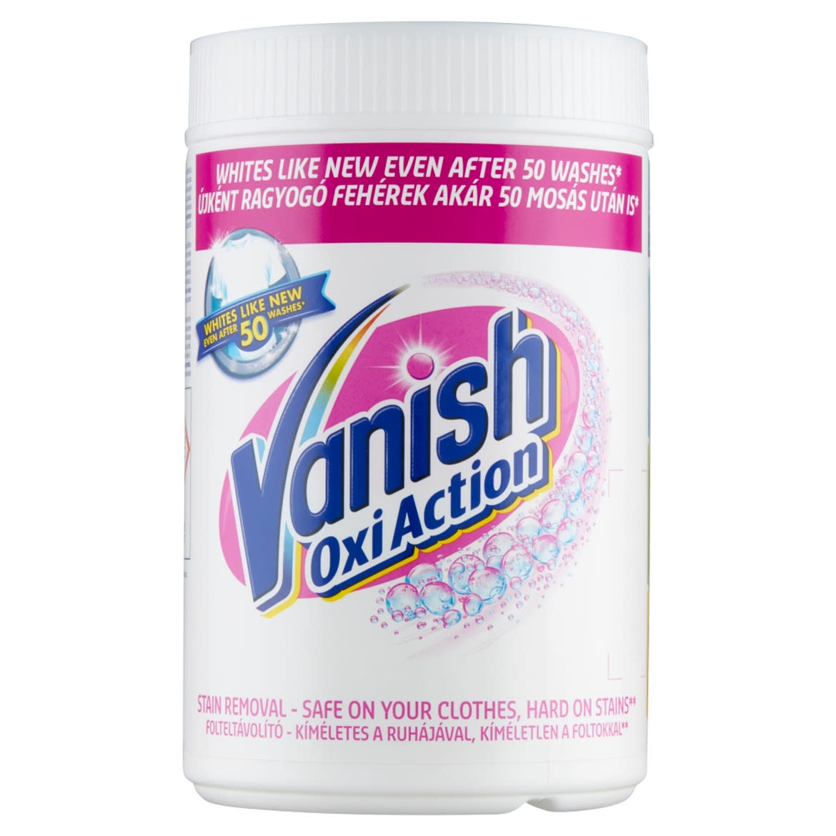 Vanish Oxi Action fehérítő és folteltávolító por