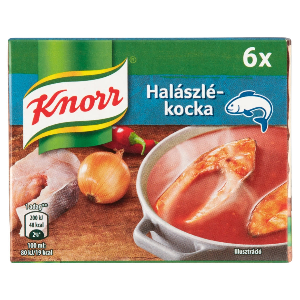 Knorr halászlékocka 6 x