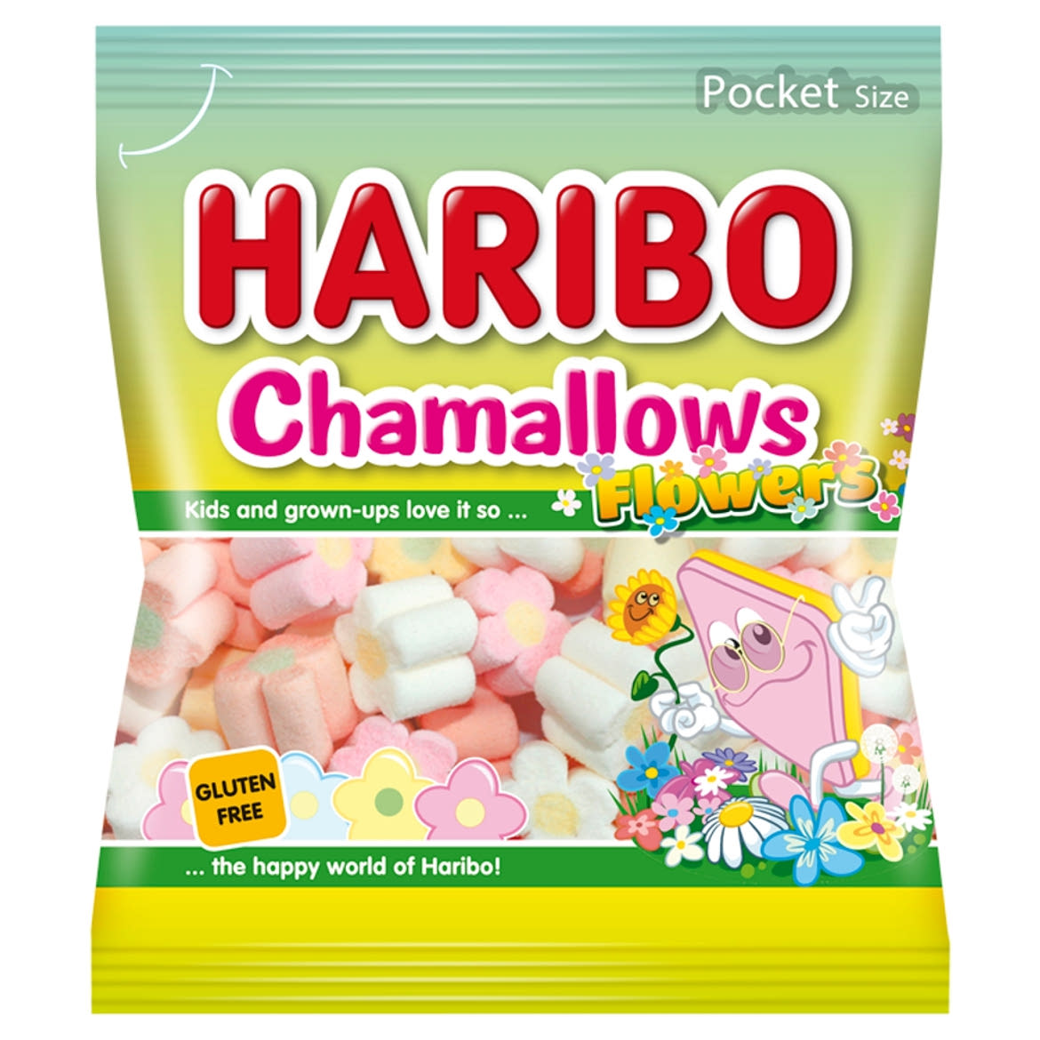 Haribo Chamallows Flowers habcukorka