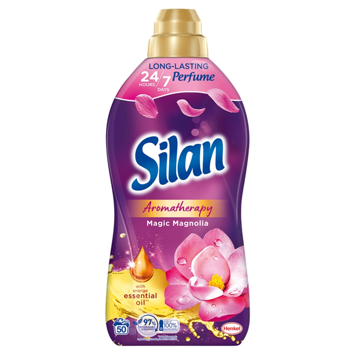 Silan Aromatherapy Magic Magnolia textilöblítő koncentrátum 50 mosás