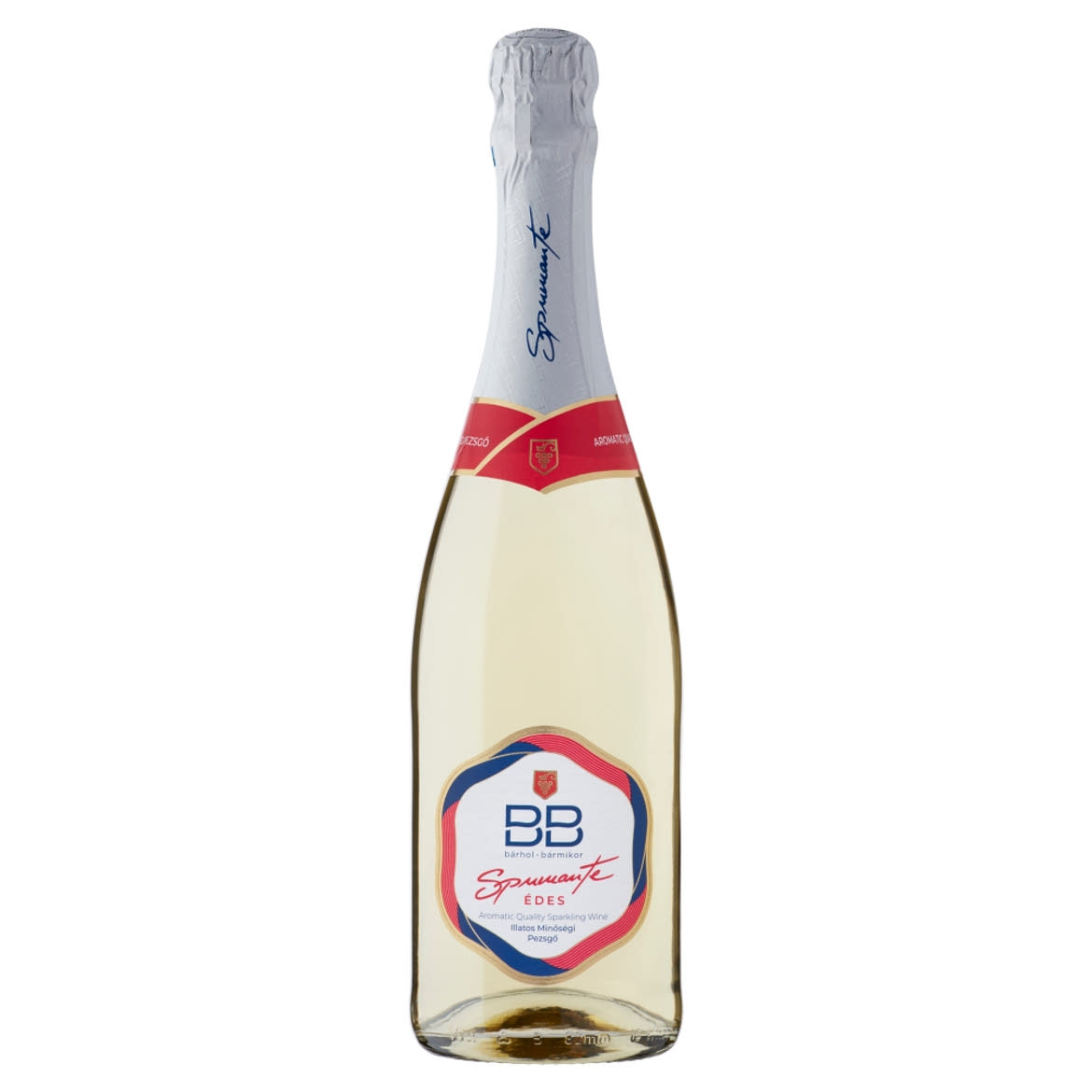 BB Spumante édes illatos minőségi pezsgő