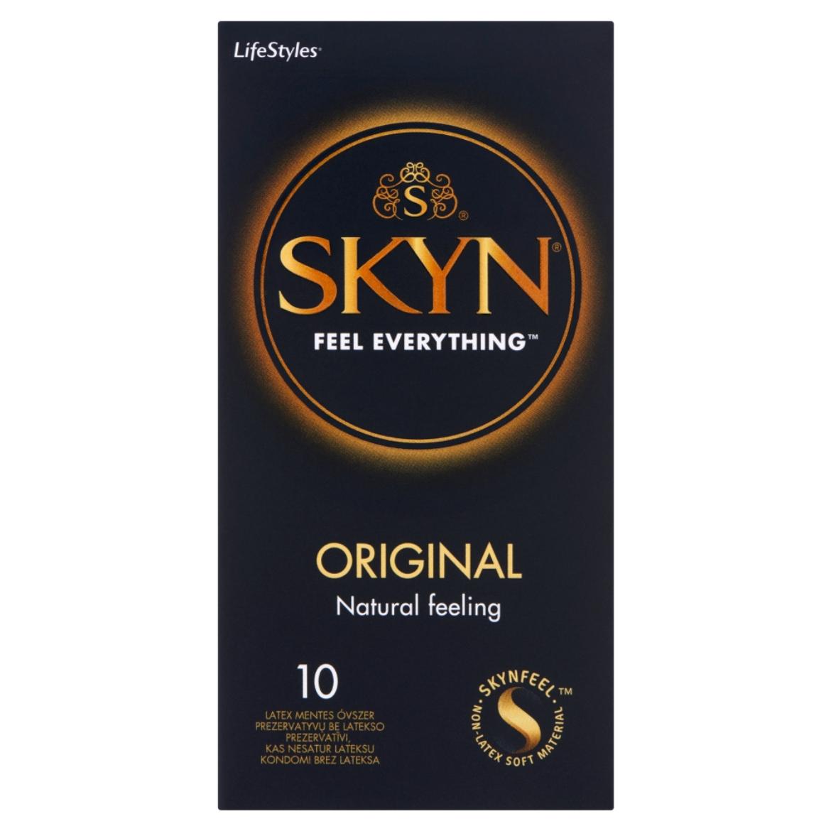 LifeStyles Skyn Original latexmentes óvszer 10 db