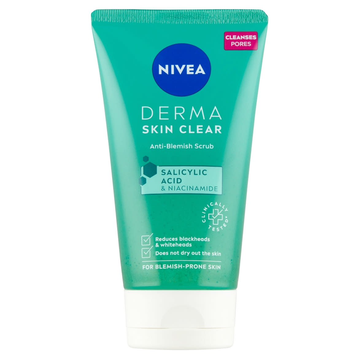 NIVEA Derma Skin Clear tisztító hatású bőrradír