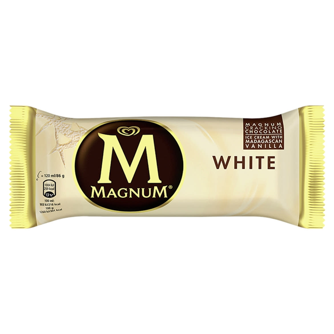 Magnum White vanília jégkrém