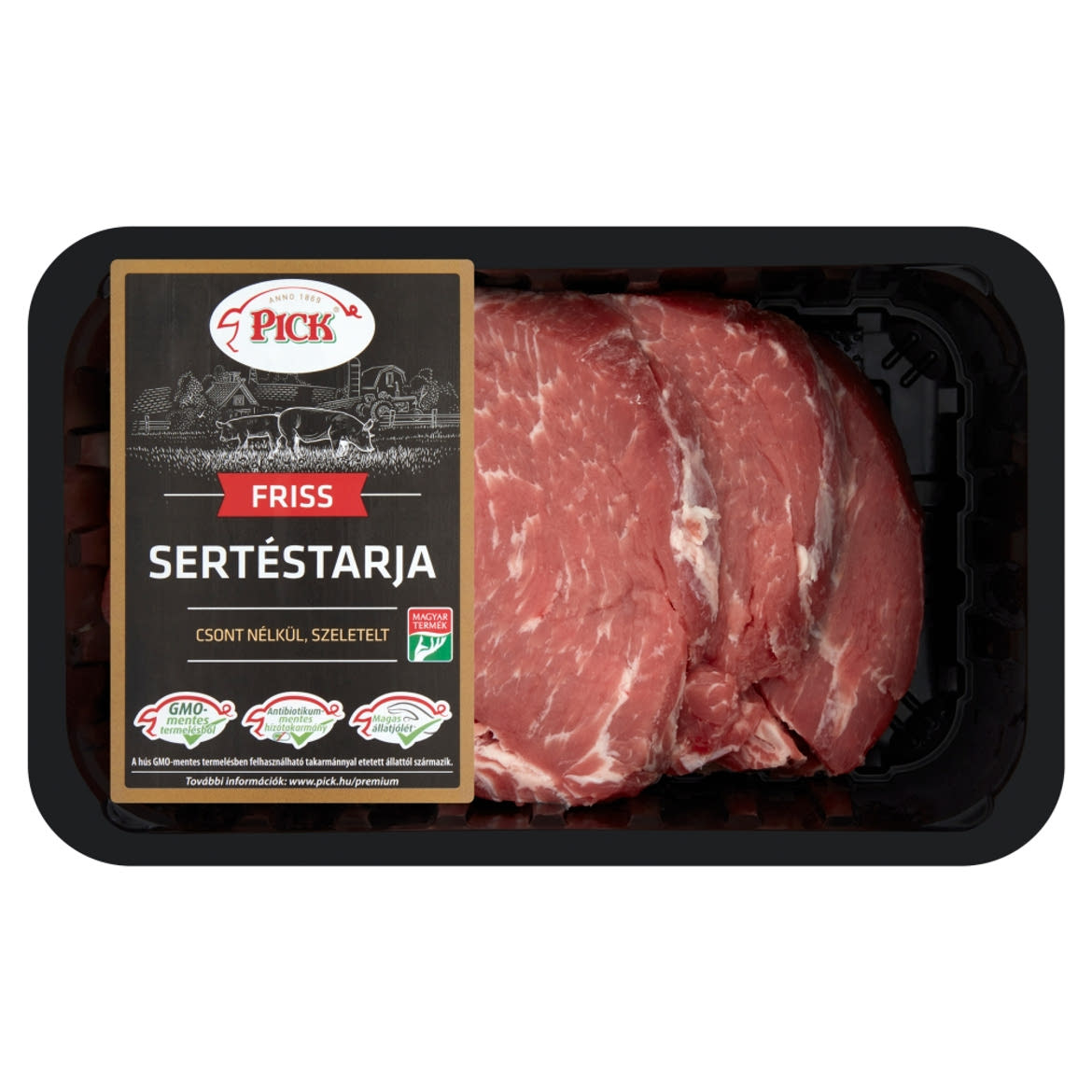 PICK friss szeletelt sertéstarja csont nélkül