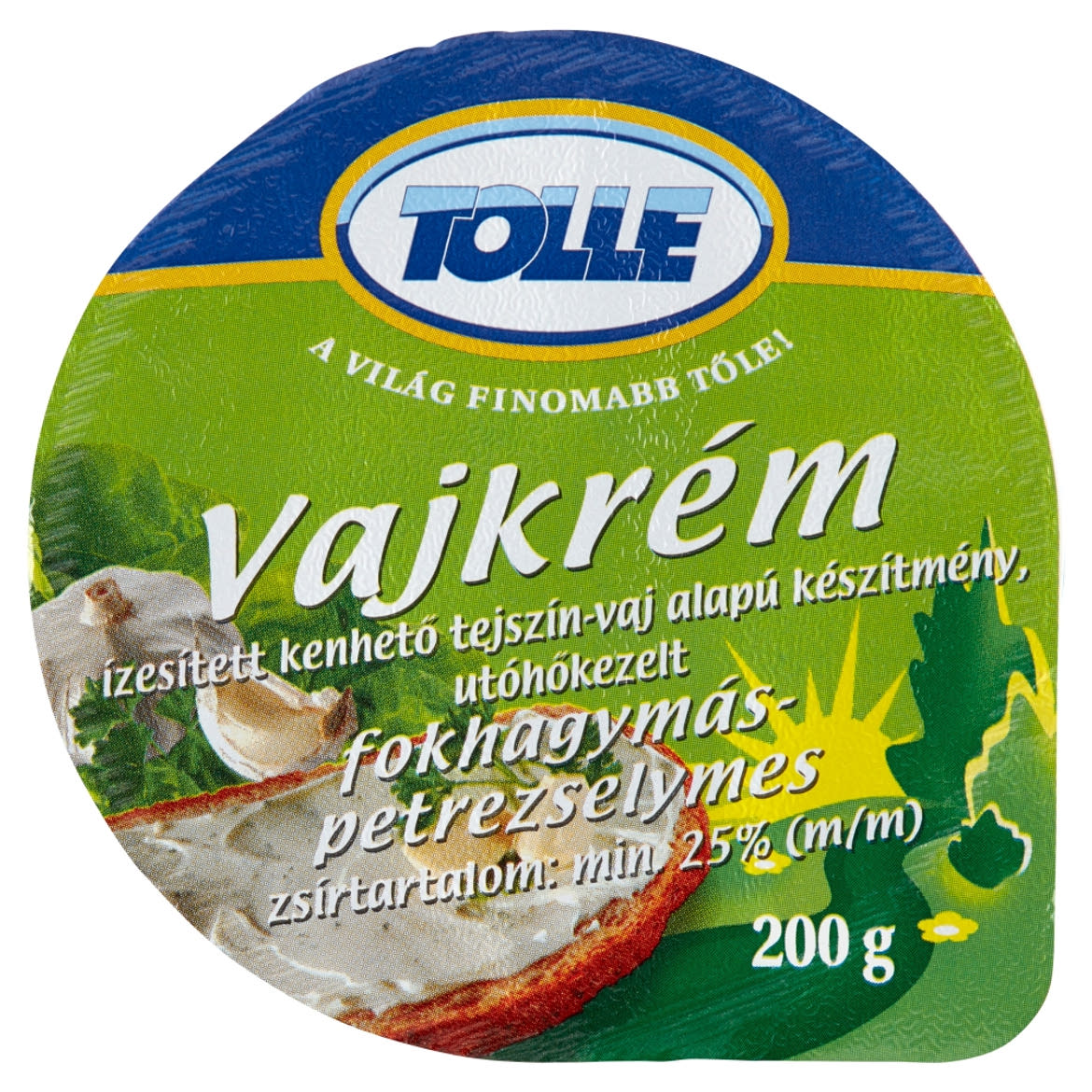 Tolle fokhagymás-petrezselymes vajkrém 200 g