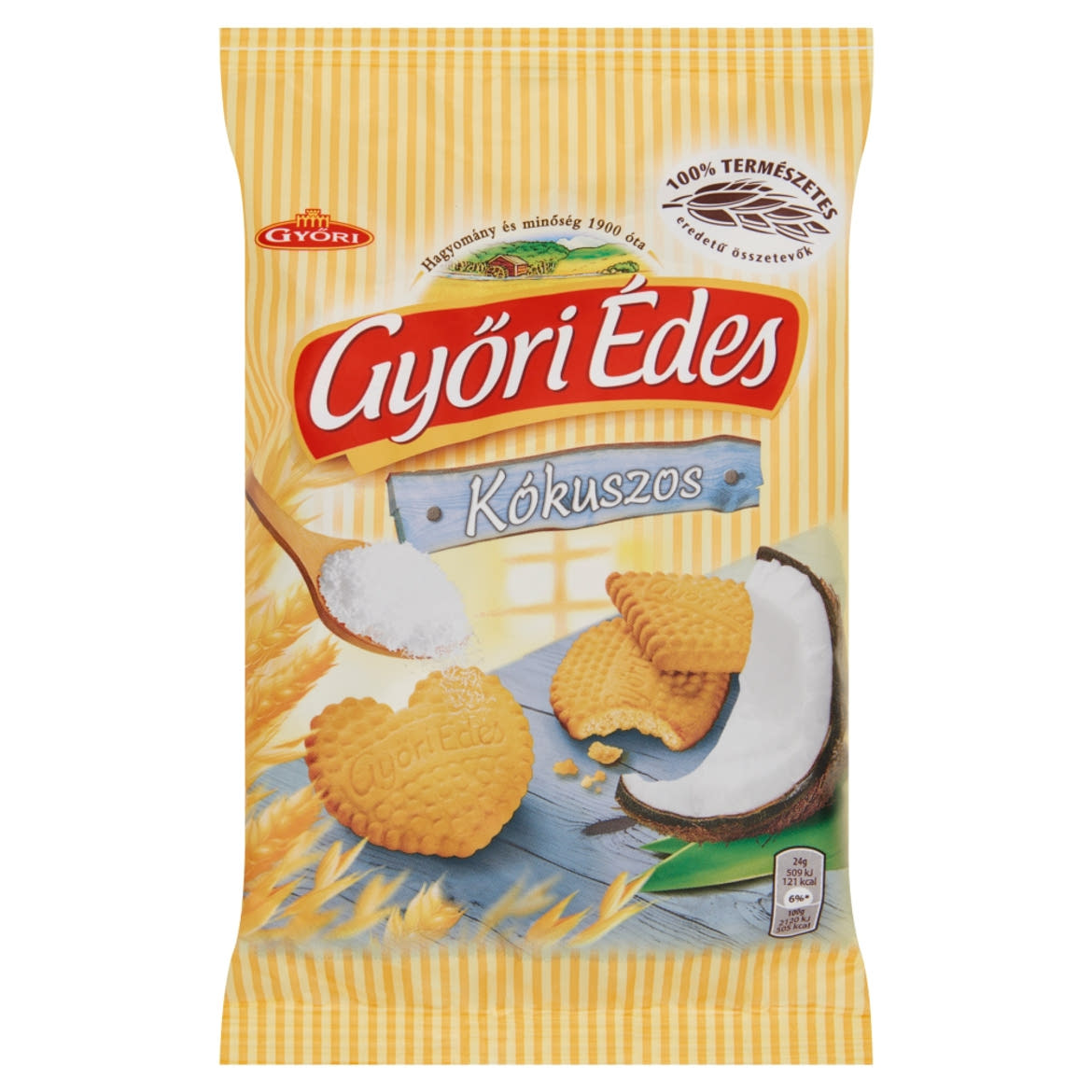 Győri Édes kókuszos, omlós keksz