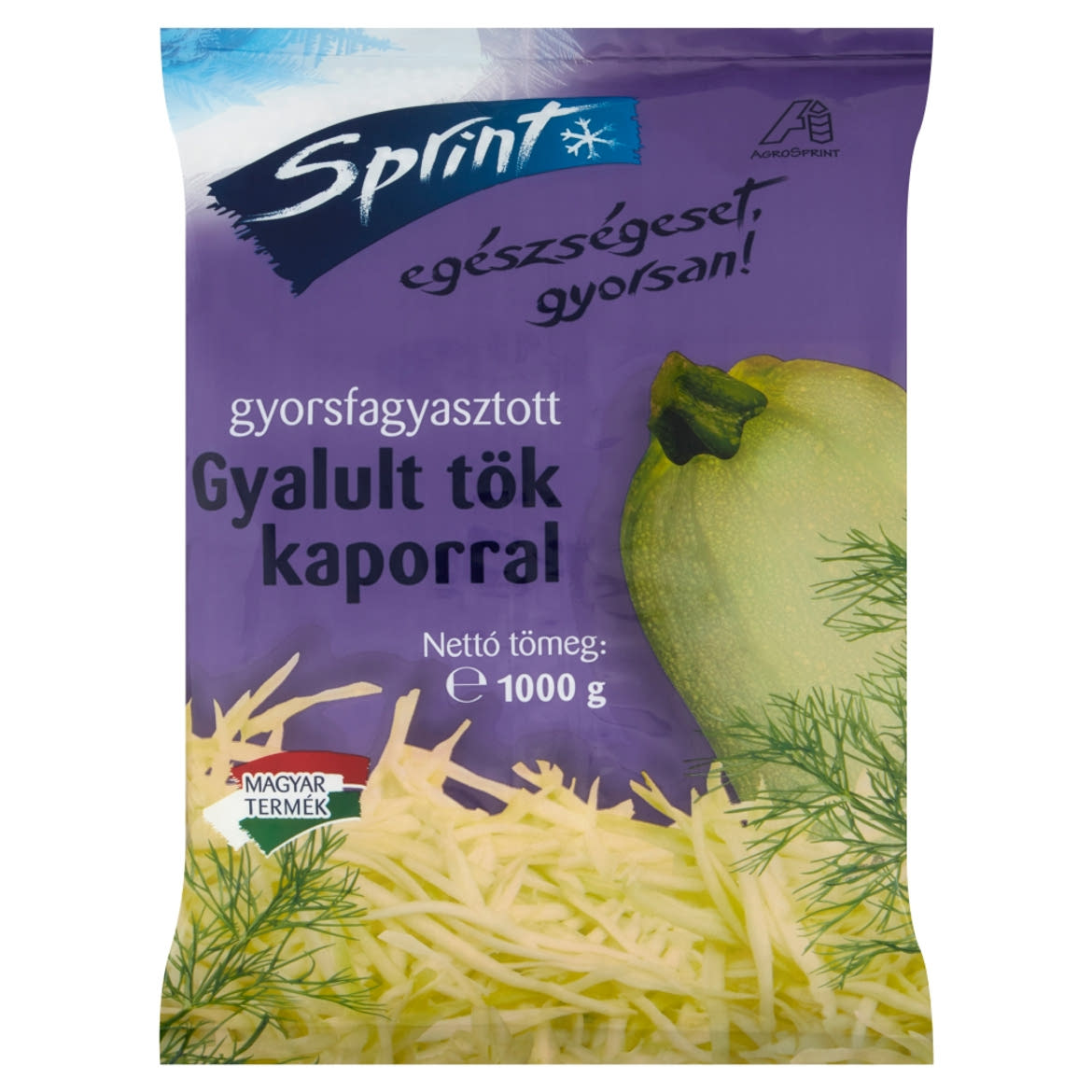 Sprint gyorsfagyasztott gyalult tök kaporral