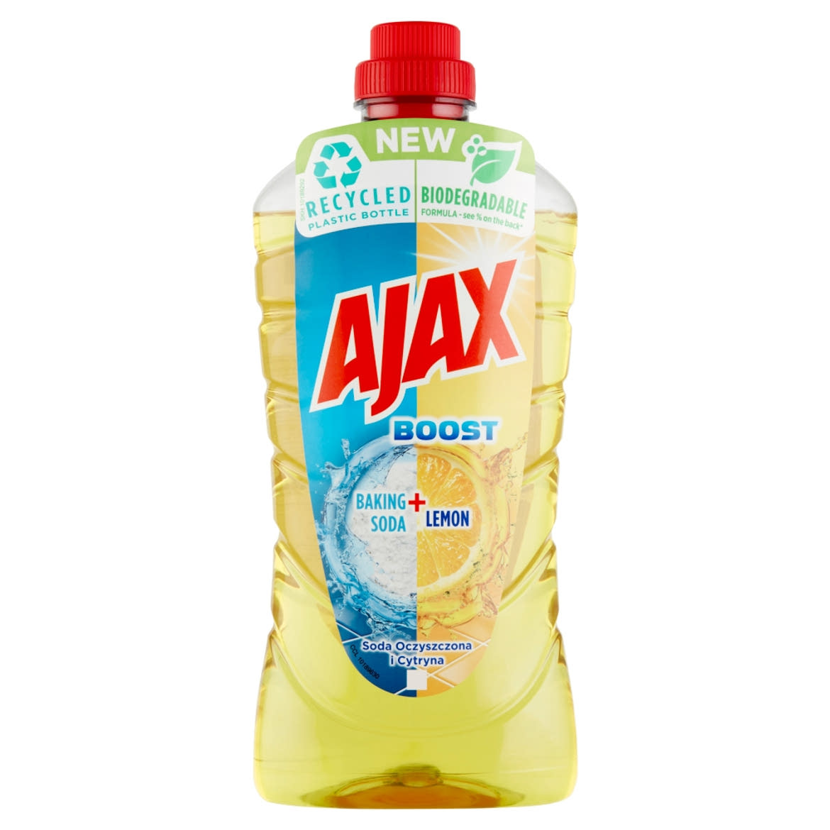 Ajax Boost Baking Soda + Lemon háztartási tisztítószer 1 l