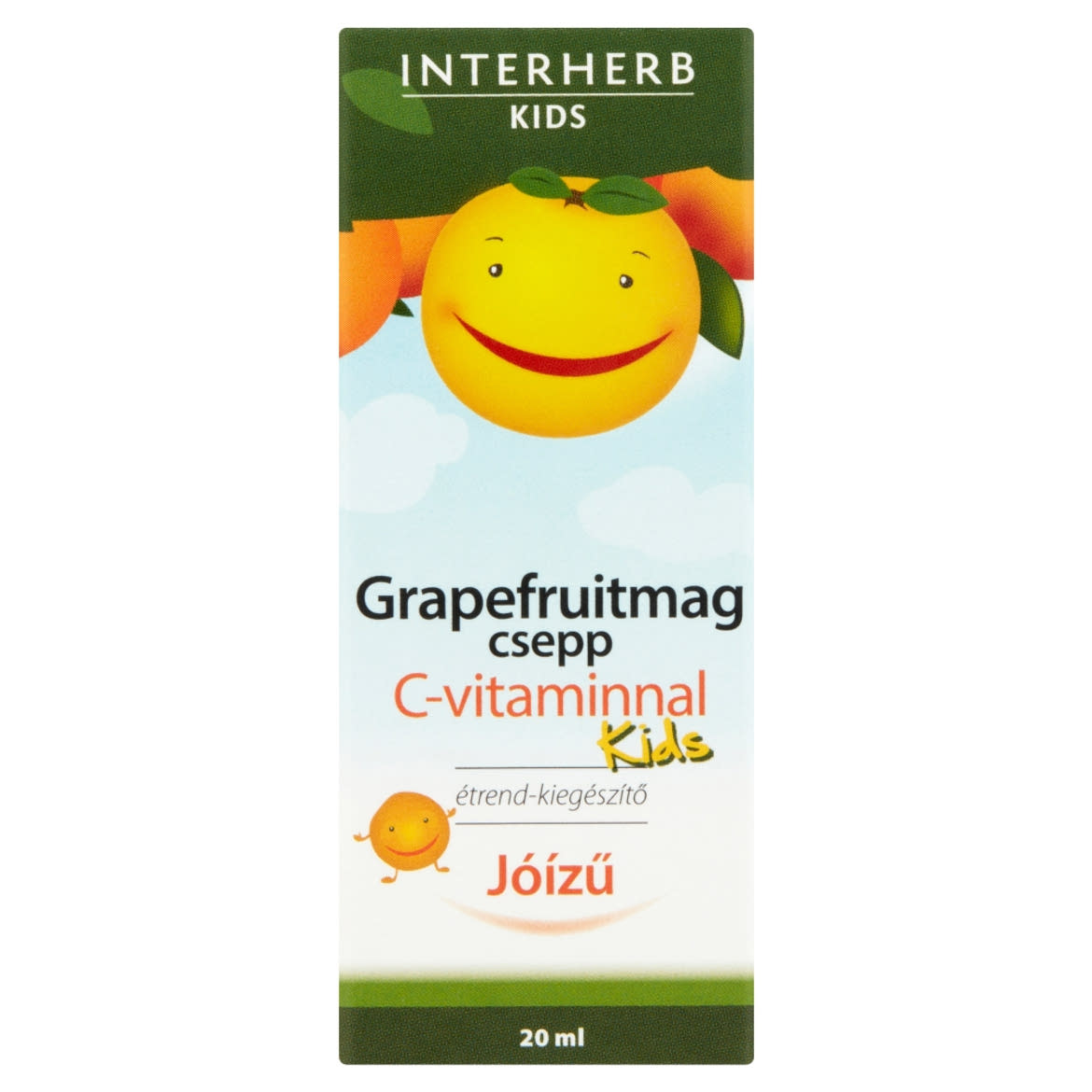 Interherb Kids grapefruitmag csepp C-vitaminnal étrend-kiegészítő 20 ml