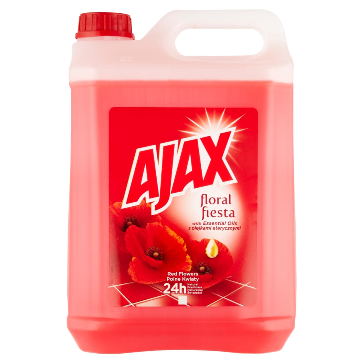 Ajax Floral Fiesta Red Flowers háztartási tisztítószer