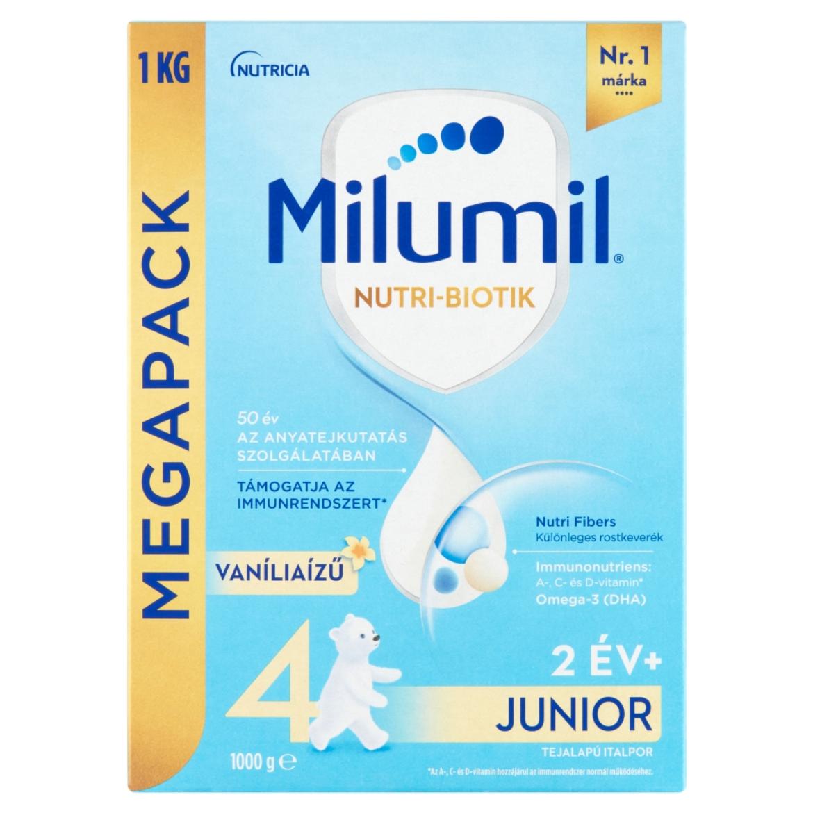 Milumil Nutri-Biotik 4 Junior tejalapú italpor 2 év+ 1000 g
