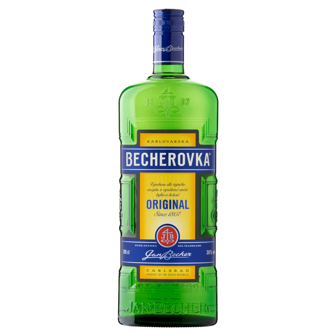 Becherovka gyógynövény likőr 38%