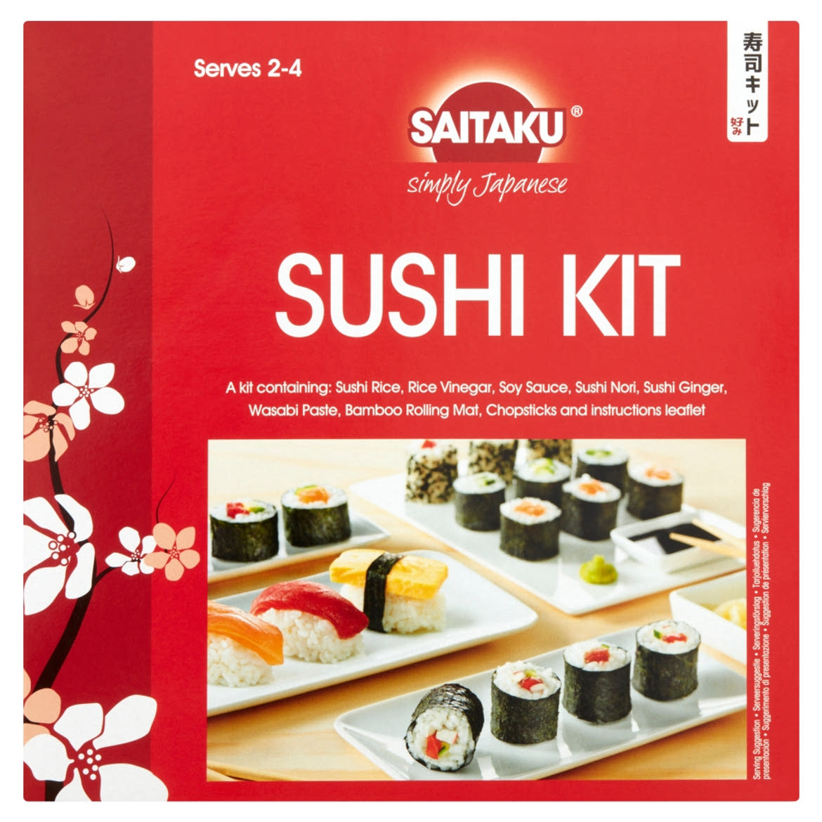 Saitaku étkészlet sushi tekercs készítéshez