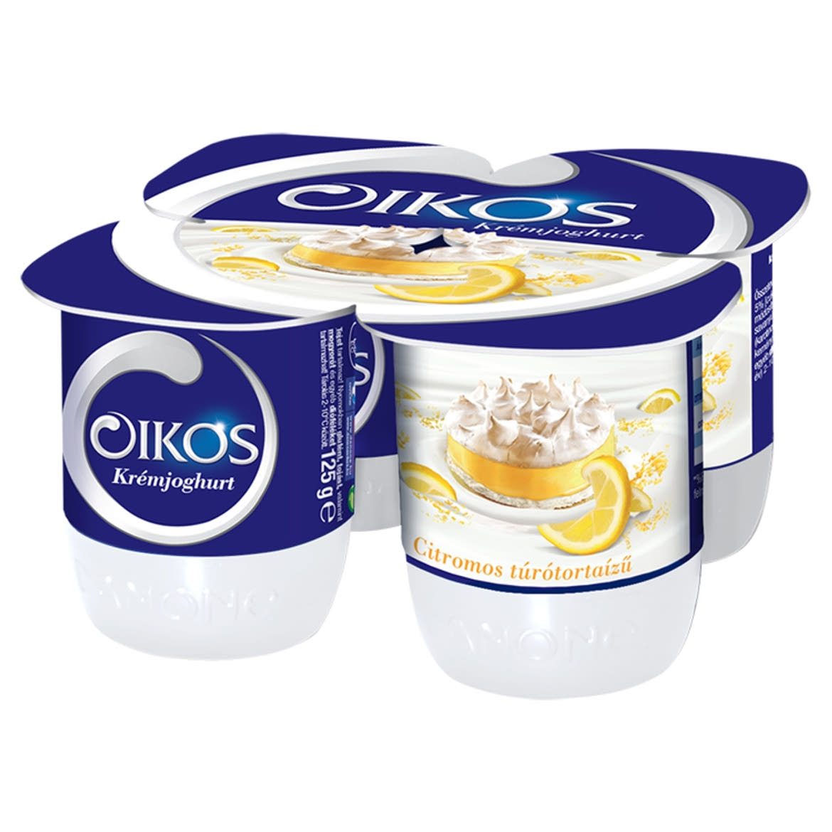 Danone Oikos Görög citromos túrótortaízű, élőflórás krémjoghurt