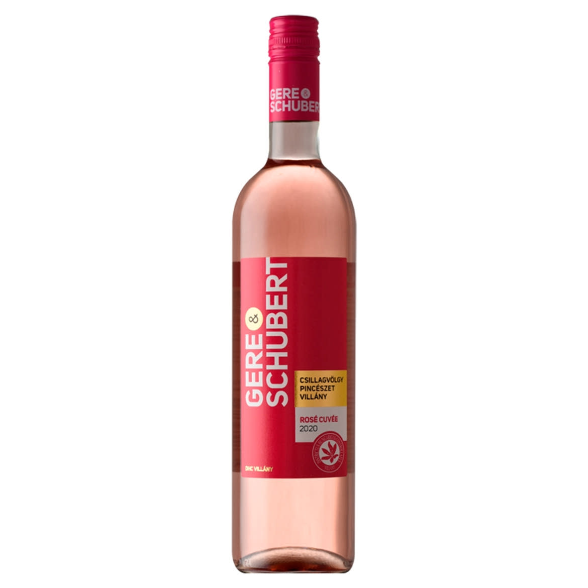 Gere - Schubert Rosé Cuvée száraz rosébor 12%
