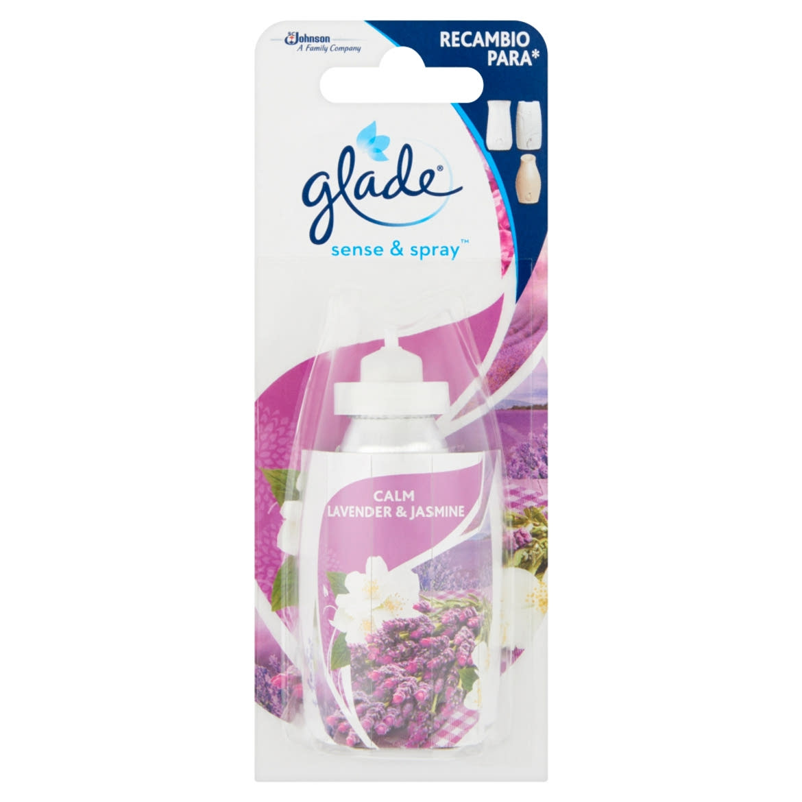 Glade Sense & Spray Calm Lavender & Jasmine automata légfrissítő utántöltő