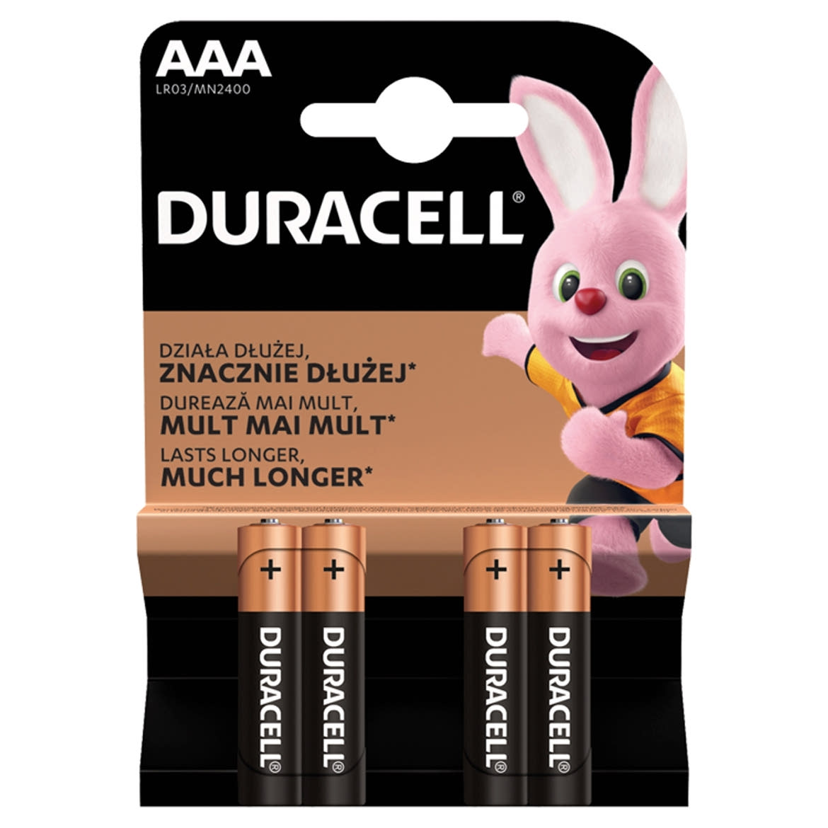 Duracell AAA LR03/MN2400 1,5 V alkáli elem