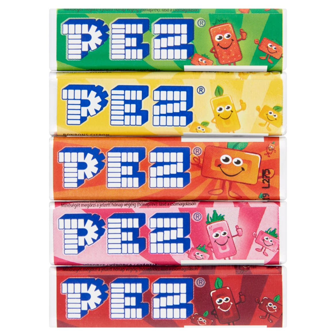 Pez vegyes gyümölcsízű cukorka