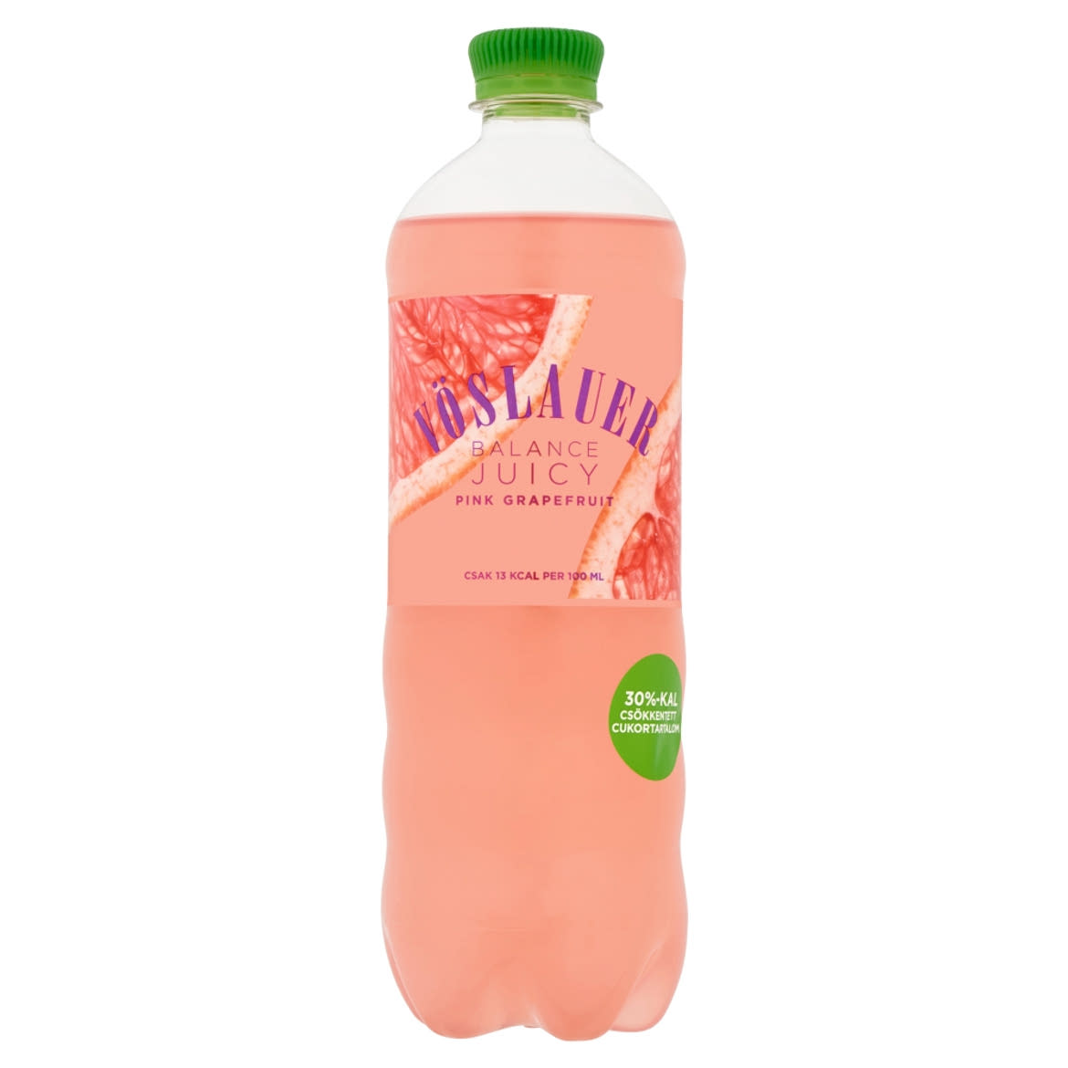 Vöslauer Balance Juicy pink grapefruitízű szénsavas üdítőital