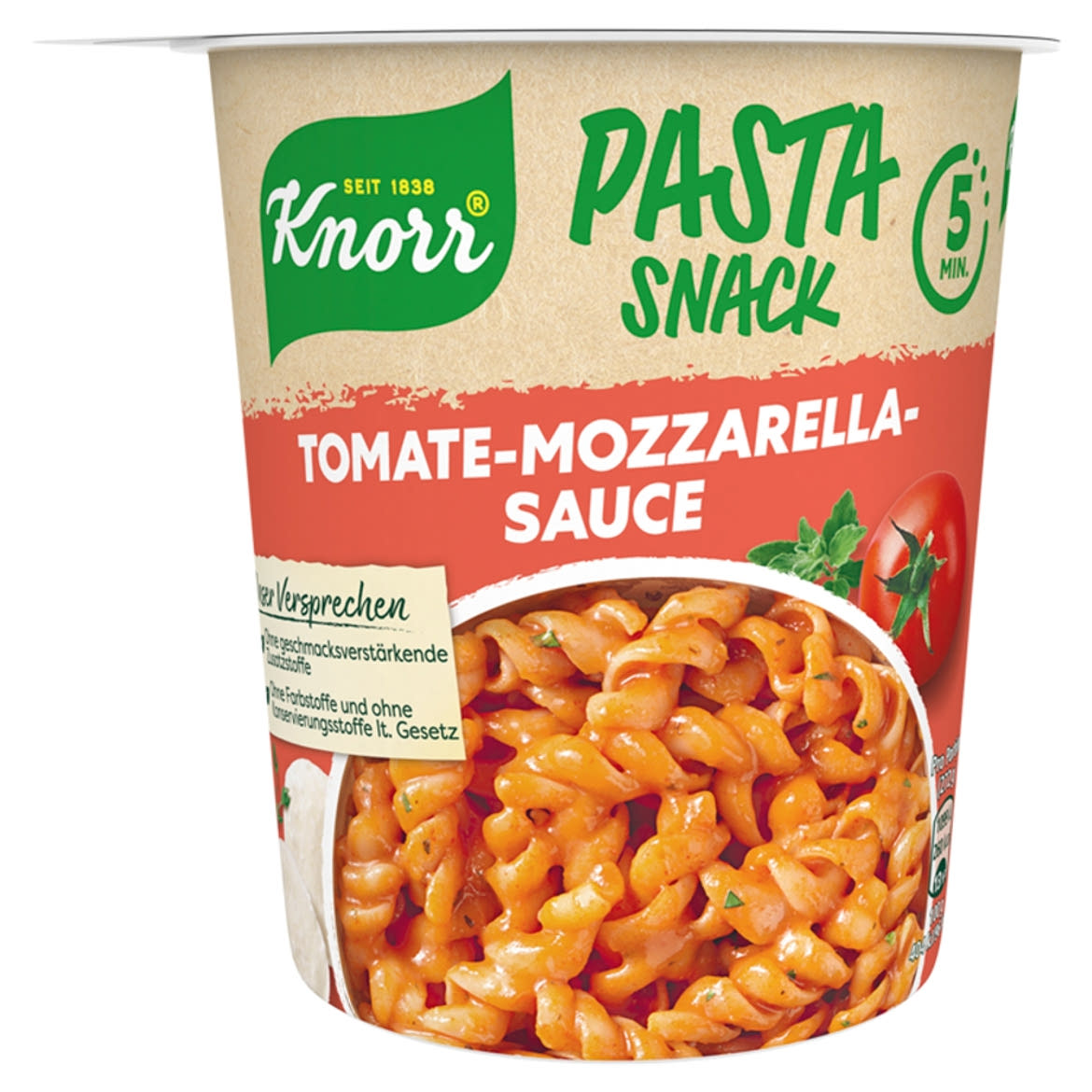 Knorr Snack tészta paradicsomos-mozzarellás szósszal