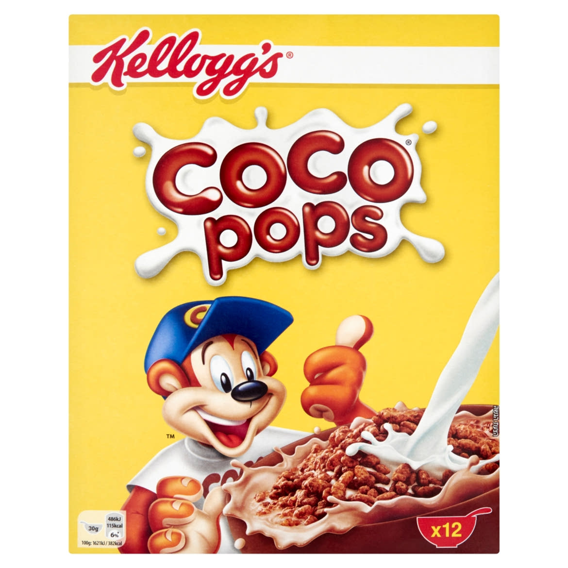 Kellogg's Coco Pops csokoládé ízű pirított rizs