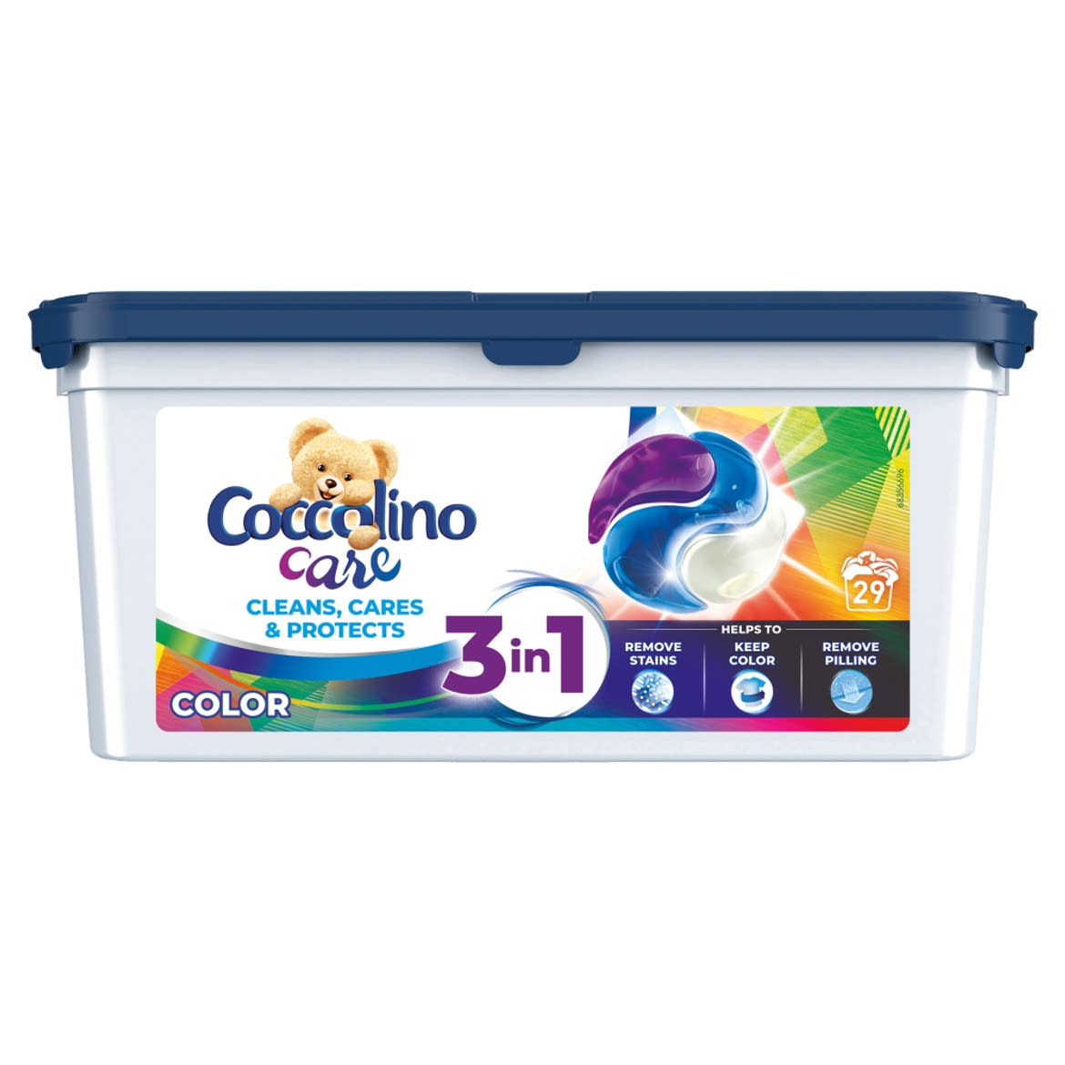 Coccolino Care Color 3in1 mosókapszula 29 mosás