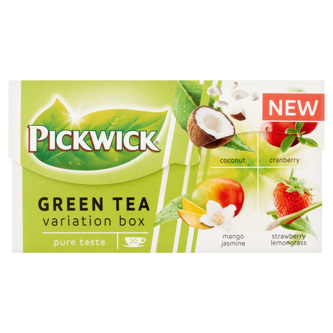Pickwick zöld tea variációk
